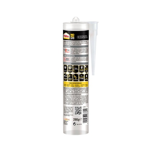 Pattex No Mas Clavos Para Todo Cristal Cart. 290gr